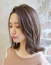 丸顔 広がる方にオススメ 外はねくびれスタイル tk ２６８ ヘアカタログ 髪型 ヘアスタイル afloat アフロート 表参道 銀座 名古屋の美容室 美容院 髪型 ロブ 髪型 丸顔 髪型