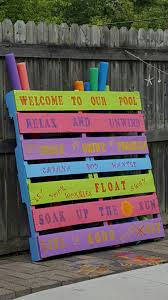 Epic 52 Marvelous Pallet Pool Noodle Storage Inspirations Https Freshouz Com 52 Pallet Pool Noodle Storage Inspirations Pallet Pool Diy Pool Pool Storage