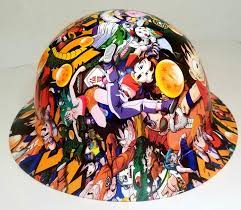 Clean and a lot of stickers is a rookie, dirty and a lot of stickers is a foreman. Wet Works Imaging Customized Pyramex Full Brim Dragon Ball Z Hat With Ratcheting Suspension Amazon Com Tools Home Improvement