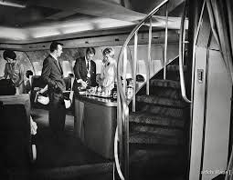 Arm rests overhead lighting reclining seats business class. Sas 747 First Class Cabin Vintage Airlines Boeing 747 Boeing