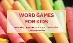 There are places to go, meals to prep, work to complete and dishes to wash. 10 English Word Games For Kids Fun Vocabulary Games