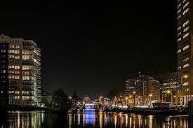 Emmasingel Groningen Van Harry Stok Op Canvas Behang En Meer Groningen New York Skyline Skyline