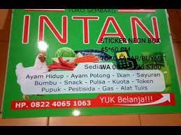 Sebagai salah satu contoh dari standing neon. Sticker Vinyl Neon Box 45x60 Cm Youtube