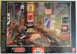 Life, the greatest puzzle : 8000 Educa An Evening In Times Square Alexander Chen Rare Puzzles