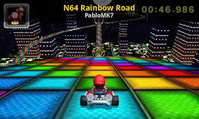 Cup and star cup at the 100cc level would then unlock the special cup. N64 Rainbow Road Mario Kart 7 Mods