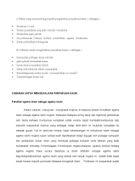 Tajuk karangan perpaduan kaum : Cabaran Untuk Mengekalkan Perpaduan Kaum