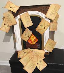 Harry Potter Fireplace Letter Diy Replica Fireplace Storage Decorations Harry Potter Bricolage Enfant Lettre Harry Potter