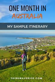 One Month Australia Itinerary My Sample Itinerary Thinkmaverick My Personal Journey Through Entrepreneurship Australia Itinerary Australia Travel Oceania Travel