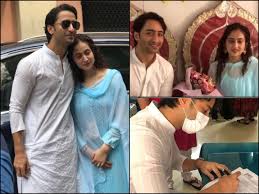 He studied at new law college, later attending bharati vidyapeeth university, pune where he completed his bachelor of laws. Inside Pics Videos Shaheer Sheikh Ruchikaa Kapoor S Candid Moments From Court Marriage Will Make You Say Aww