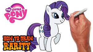 My little pony rarity my lil pony rarity and spike raimbow dash mlp rarity little poni m anime mlp comics my little pony friendship. How To Draw Rarity My Little Pony Youtube