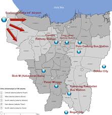 Meet & greet bersama perwakilan kami. Public Transportation In Jakarta Indonesia Against The Distance