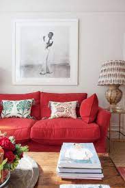 20 Cozy Modern Red Sofa Design Ideas For Living Room Page 19 Of 21 Red Sofa Living Room Red Couch Living Room Red Furniture Living Room