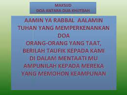 Assalamu'alaikum!sampurasun!hai bray!di video kali ini, ku mau sharing ke kalian tentang:doa diantara dua khutbah jumatlike, share, subscribe & comment ya. Kpzght7vnzgg9m