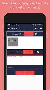 Allows user to mark, save and share places of interest and favorites. Nearby Share For Android Apk Download