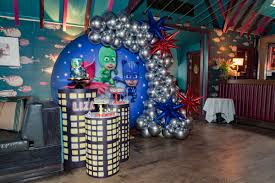 A flower, a bird, an egg or a butterfly. Pj Masks Party Theme Mini Maniacs