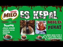Kali ini kita akan membahas resep es kepal milo. Penasaran Dengan Es Kepal Milo Pekat Yang Lagi Viral Tonton Ini Youtube