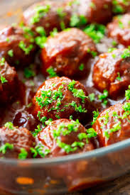 These Baked Meatballs Are So Easy And Delicious We Love Making Sweet And Sour Meatballs To Serve On Th Sweet And Sour Meatballs Recipes Sweet N Sour Meatballs