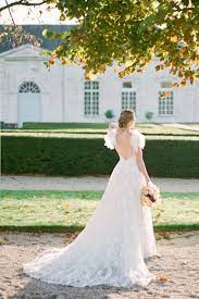 French Bride Parisian Wedding Elegant Wedding Gowns Bridal Style
