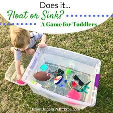 float or sink game for toddlers < from