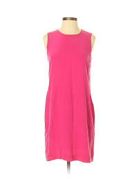Details About Cynthia Rowley Tjx Women Pink Casual Dress 2