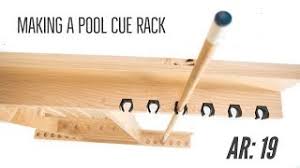 Making A Pool Cue Rack X Carve Cnc Youtube