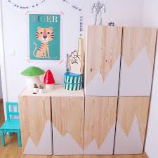 Ikea Hacks For Kids Ikea Hack Kids Mommo Design Minimalist Kids Room