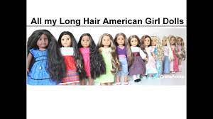 Hair straight varies wavy aladdin anna ariel aurora barbie belle disney disney princess elsa frozen frozen ii hatchimals iconix jasmine l.o.l. All My Long Hair American Girl Dolls Spring 2015 Hd Youtube