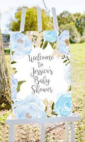 Baby Boy Shower Welcome Sign Welcome To Baby Shower Sign Etsy In 2021 Pastel Baby Shower Baby Shower Signs Boy Baby Shower Themes