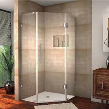 Check spelling or type a new query. Neo Angle Frameless Shower Enclosures Shower Doors The Home Depot
