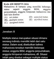 Agar persiapanmu lebih mantap, kamu bisa meningkatkan pemahaman materi tka saintek lainnya lewat fitur try out online pahamify. On Sbmptnfess Auf Twitter Bahas Latsol Utbk Sosiologi