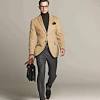 I saw on pinterest from inspirations style a gentlemen wearing a brown gingham checker blazer hi, i have a black trouser, white shirt and black and black wingtip dress shoes. 1