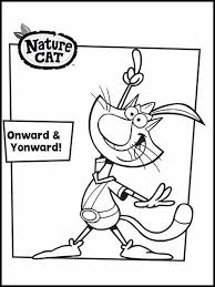 Discover our coloring pages of cats to print and color for free ! Nature Cat Coloring 5