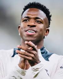 Vini Jr has been booked for diving and will now be suspended for Real  Madrid's final group phase match. 🟨