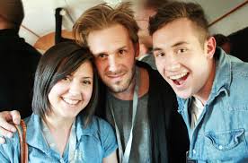 Julia Ekström Vasseghi & Axel Söderbäck med Christian Walz…