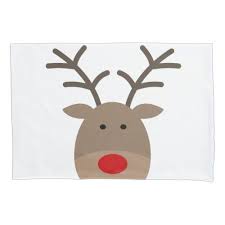Funny Christmas Reindeer Pillowcase For Bedroom Zazzle Com Christmas Humor Christmas Reindeer Reindeer