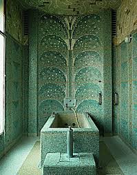 Cabine De Bain Des Thermes D Aix Les Bains France Construits En 1933 Par Roger Petriaux Salle De Bain Art Deco Salle De Bain Art Deco