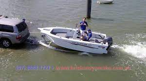 How To Safely Drive Your Boat Onto Your Trailer Trailer Catch And Release Boat Boat Safety Fishing Boats
