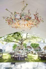 Create Beautiful Air Space With Hanging Floral Wedding Ideas Modwedding Hanging Wedding Decorations Floral Chandelier Wedding Decorations