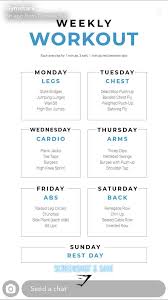 Pin By Vale On Workout Routines In 2020 Weekly Workout Plans Weekly Workout Weight Training Schedule
