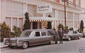 Even Funeral Homes Advertised On Postcards This Is A View Of The N Gray Co Funeral Home That Was Located On The West Side Of Di Funeral Home Views Funeral