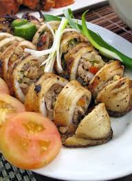 Marketman S Stuffed Squid With Lechon Sisig Filipino Delicacy With A Twist Believe It Or Not This Is Delicious Sisig Food Squid Recipes