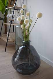 Vase Dame Jeanne En Verre Recycle Idee Deco Vase Verre Recycle Vase Deco