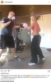 She took over from there. Britney Spears Boxes Her Troubles Away During Workout Session Readsector Female