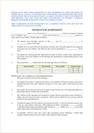 Free Separation Agreement Template Rare Ideas Ontario Pdf Nc Within Separation Financial Ag Separation Agreement Template Separation Agreement Legal Separation