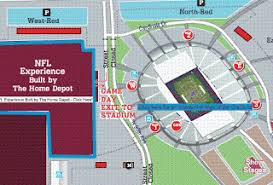 gis sites super bowl xlii interactive map