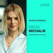 Beata Michalik w agencji Labcon