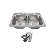 Maybe you would like to learn more about one of these? Houzer Pgt 4322 1 Premiere Gourmet Series Topmount Stainless Steel 4 Hole Triple Bowl Kitchen Sink Walmart Com Walmart Com