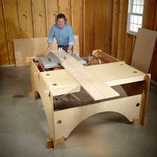 Build this table saw outfeed table from my plans! Diy Table Saw Table