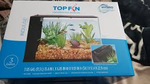If you're keeping your male betta on his own, you might think he seems kinda lonely? Top Fin Indulge 3 Gallon Tank Unboxing Youtube