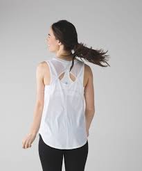 lululemon sculpt tank white